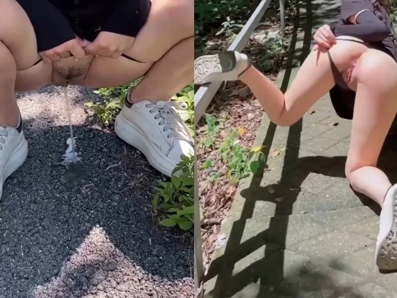 địt trộm public ngoài đường cùng ghệ da trắng vú bự